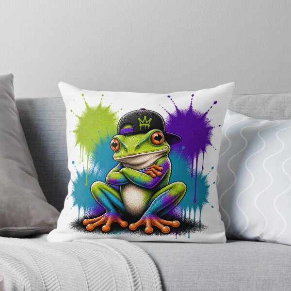 Item preview, Graffiti Tree Frog designed and sold by Thor-stone.