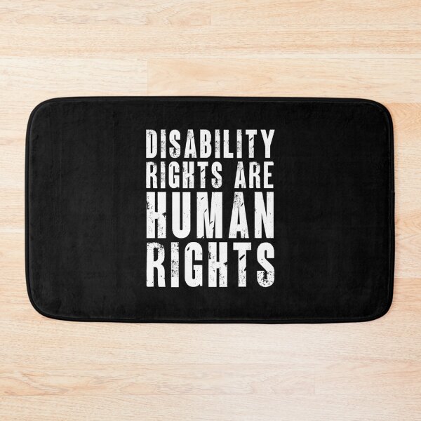 Item preview, Disability Rights Are Human Rights White designed and sold by Welldoh.