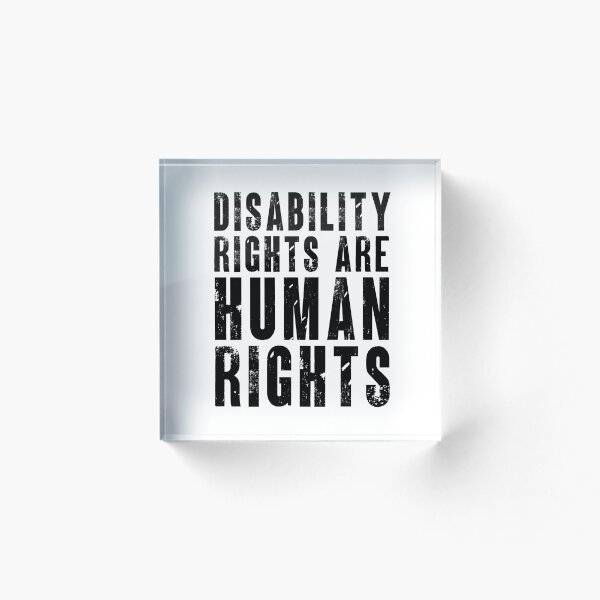 Item preview, Los derechos de las personas con discapacidad son derechos humanos para las personas negras. designed and sold by Welldoh.