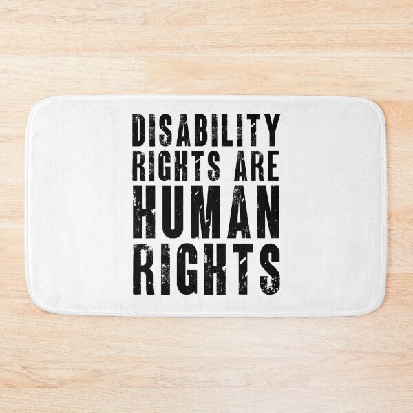 Item preview, Disability Rights Are Human Rights Black  designed and sold by Welldoh.