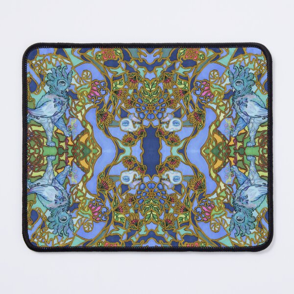 Item preview, Paradise bird and winged whale kaleidoscope designed and sold by ansho.