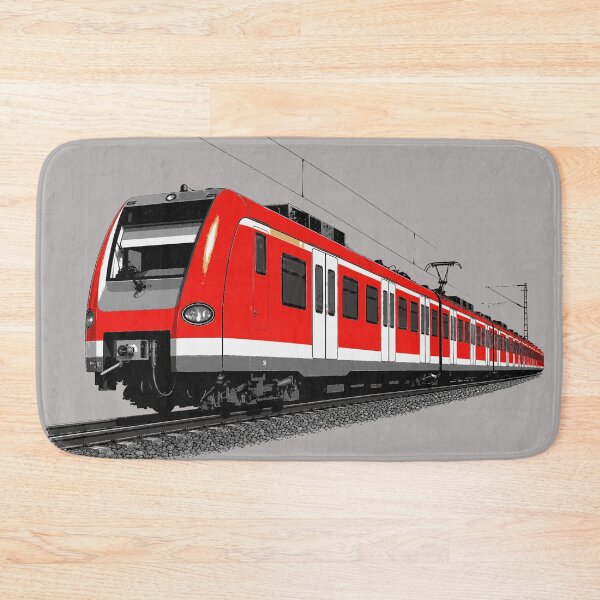 Item preview, German Class 423 EMU | Modern S-Bahn Train Illustration | Railway Art designed and sold by Geokafi.