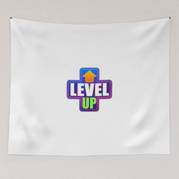 Item preview, Retro Video Game Level Up Graphic Design designed and sold by Macias123.