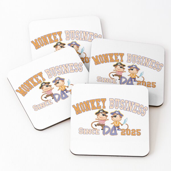 Item preview, Monkey Business Vintage Varsity Mascot Cute Pirate Chimp Graphic Athletic College Streetwear designed and sold by DesignArtist.ia.