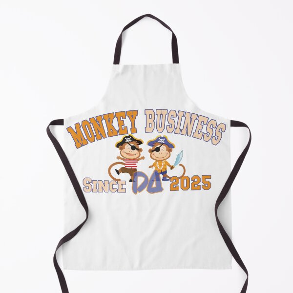Item preview, Monkey Business Vintage Varsity Mascot Cute Pirate Chimp Graphic Athletic College Streetwear designed and sold by DesignArtist.ia.
