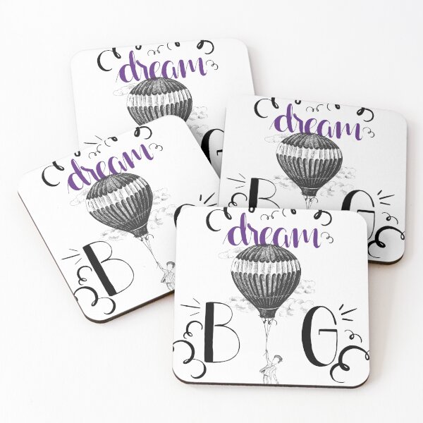 Item preview, Dream | Surreal Hot Air Balloon Minimal Illustration designed and sold by Jacky Fashion.