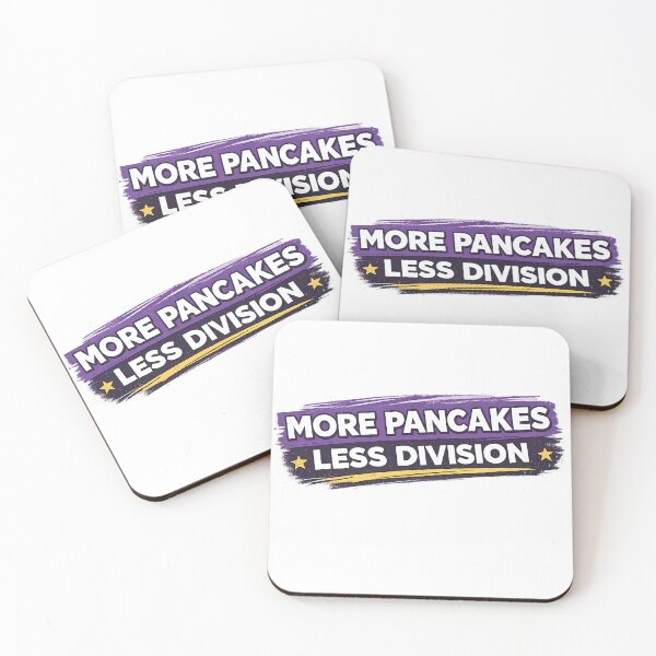 Item preview, More Pancakes Less Division Funny Unity Breakfast Political Humor Brunch Lover designed and sold by VGAfanatic.