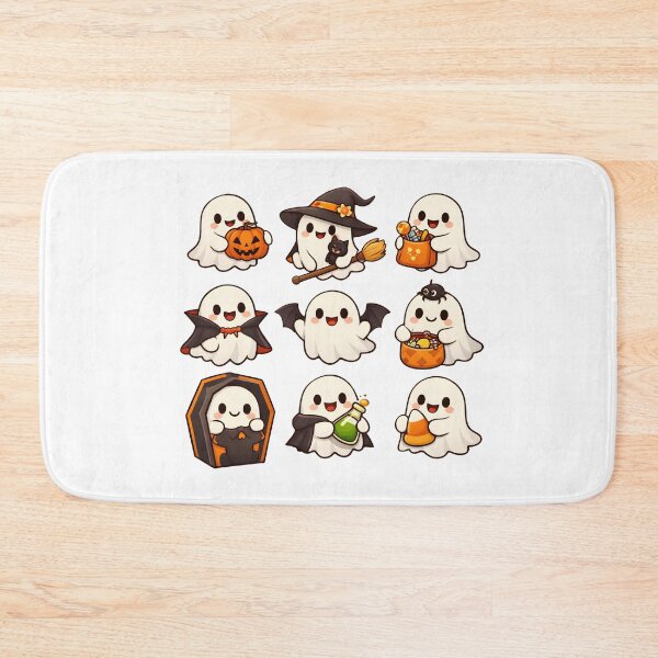 Item preview, Cute Halloween Ghost Sticker Pack Kawaii Spooky Boo Halloween Gift designed and sold by Artycom.