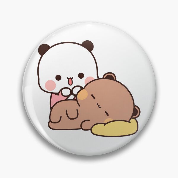 Item preview, Cute Bubu Giving Dudu A Massage designed and sold by Tom-Riley.