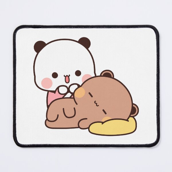 Item preview, Cute Bubu Giving Dudu A Massage designed and sold by Tom-Riley.