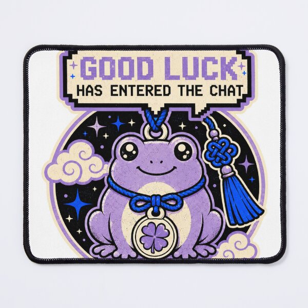 Item preview, Good Luck Has Entered the Chat designed and sold by Peak Pop Studio..