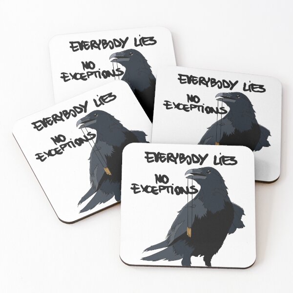 Item preview, Life is Strange Crow Sticker designed and sold by tworeverse.