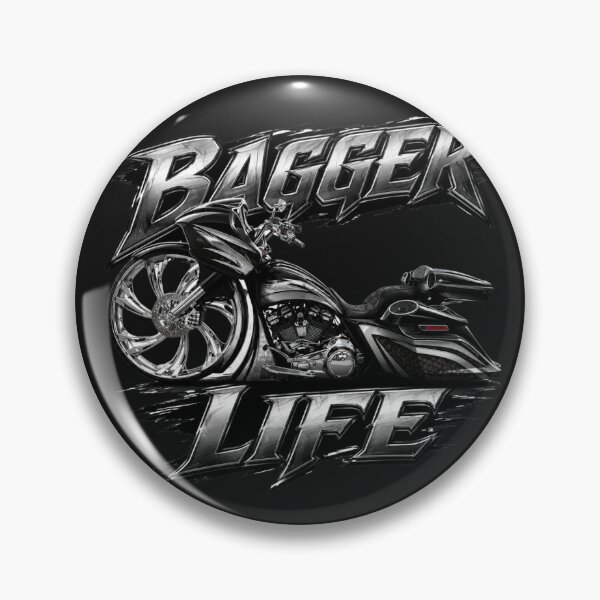 Item preview, Bagger Life Ride Motorcycle designed and sold by Sendgoodvibes.