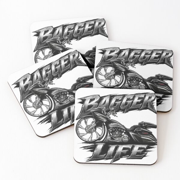 Item preview, Bagger Life Ride Motorcycle designed and sold by Sendgoodvibes.