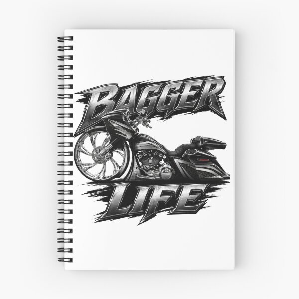 Item preview, Bagger Life Ride Motorcycle designed and sold by Sendgoodvibes.