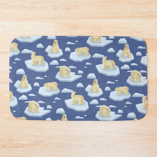 Item preview, Polar bear treading on thin ice designed and sold by Rollo(CleanRain3675).