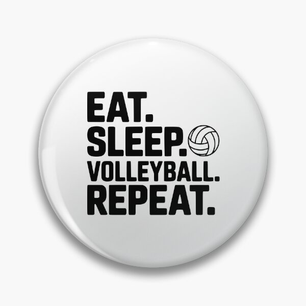 Item preview, Eat. Sleep. Volleyball. Repeat. designed and sold by Frank Ring.