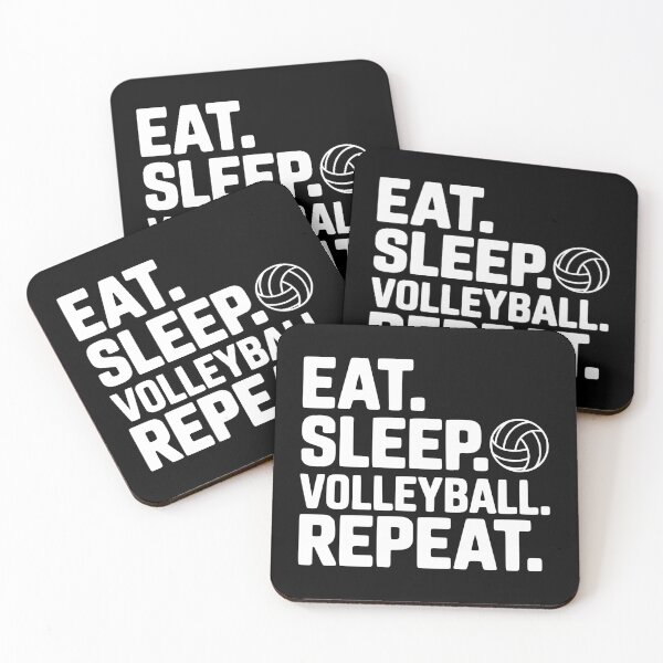 Item preview, Eat. Sleep. Volleyball. Repeat. designed and sold by Frank Ring.