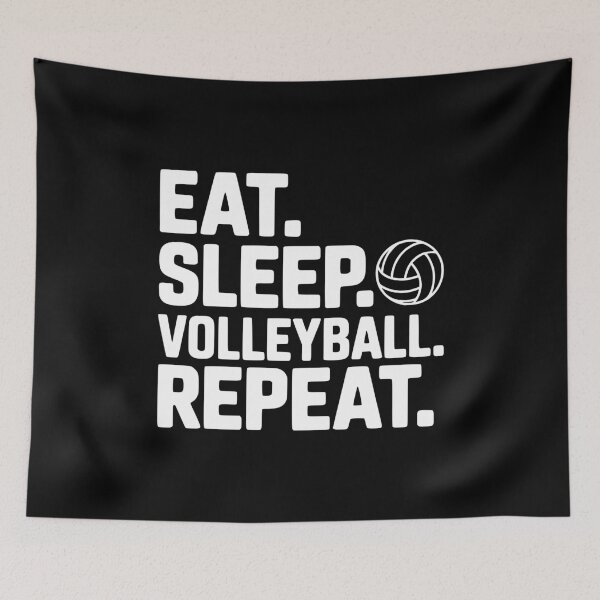 Item preview, Eat. Sleep. Volleyball. Repeat. designed and sold by Frank Ring.