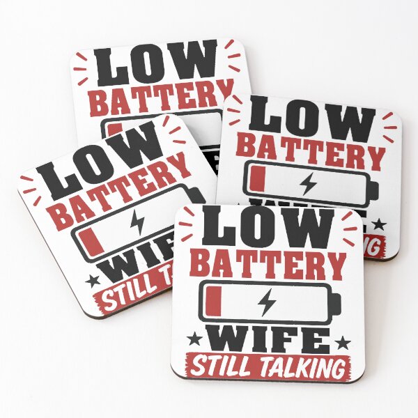 Item preview, Battery almost dead. My wife is still talking – Funny marriage sayings designed and sold by Hamdy est 1985.