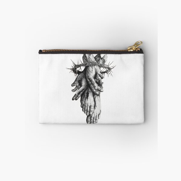 Item preview, The Sacred Stigmata Crown of Thorns Gothic Ink Sketch designed and sold by haitrieuic96.