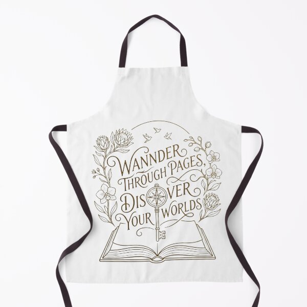 Item preview, Wander Through Pages, Discover Your Worlds | Book Lover Design | Reading Adventure | Library Aesthetic | Vintage Book Art designed and sold by TheDigitalArtisianHub.