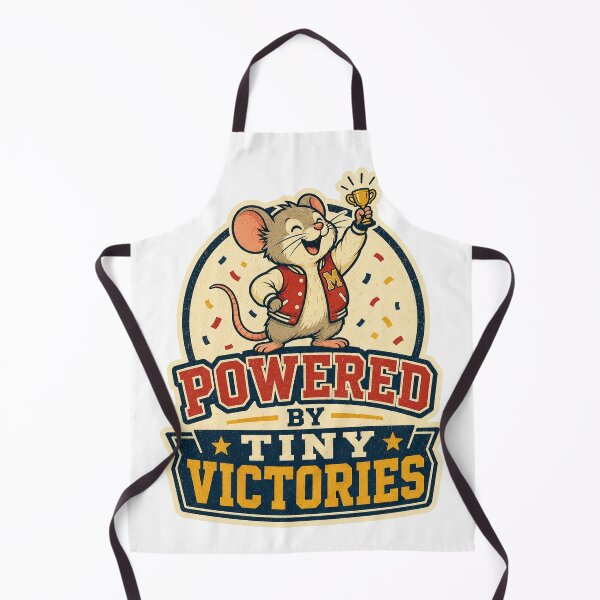 Item preview, Powered by Tiny Victories designed and sold by Peak Pop Designs | Funny Gifts, Cozy Art & Cute Animals .