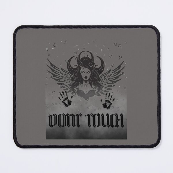 Item preview, Dont Touch Gothic Dark Angel Goddess Mystical Graphic Art designed and sold by AhmadAnnaPrints.