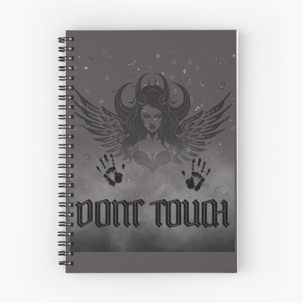 Item preview, Dont Touch Gothic Dark Angel Goddess Mystical Graphic Art designed and sold by AhmadAnnaPrints.