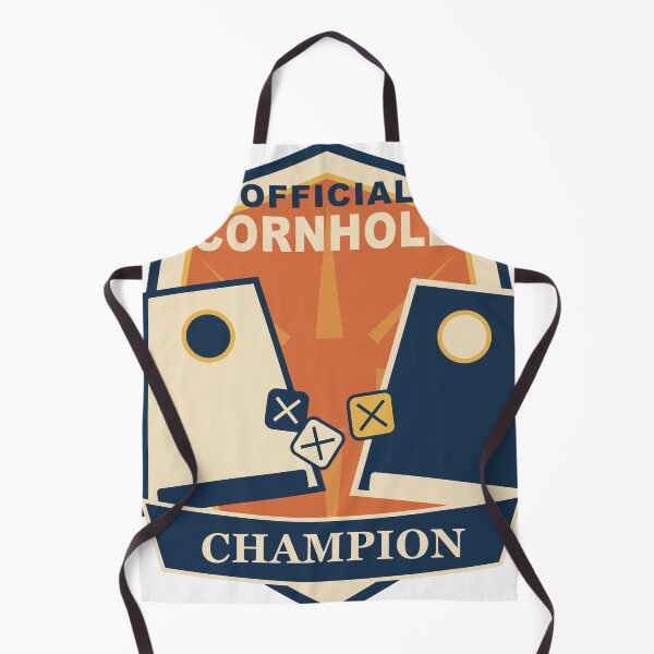 Item preview, Official Cornhole Champion – Vintage Sports Emblem designed and sold by FlamoArt.