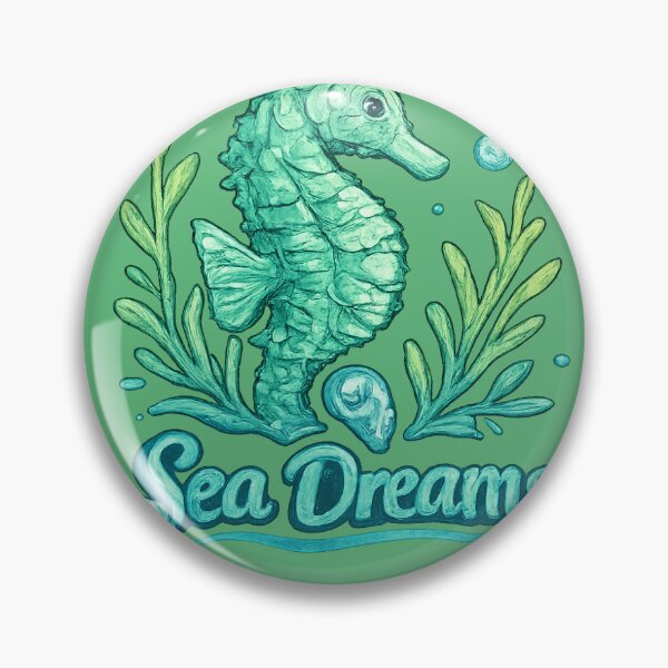 Item preview, Sea horse and sea designed and sold by DaliTosi.
