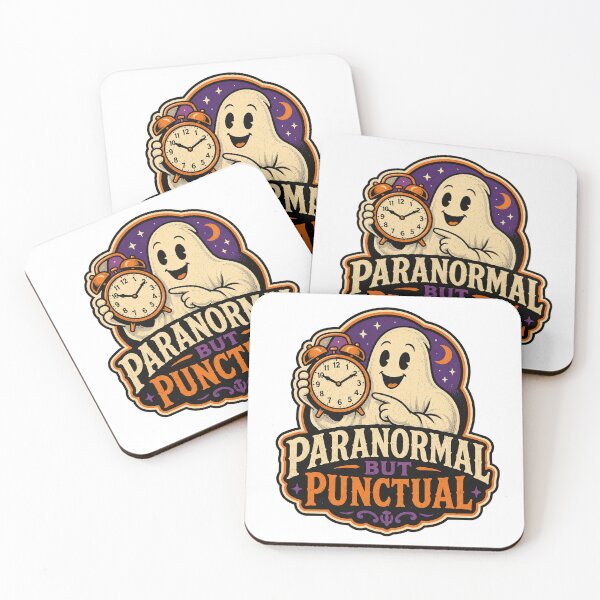 Item preview, Paranormal but Punctual designed and sold by Peak Pop Designs | Funny Gifts, Cozy Art & Cute Animals .