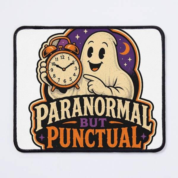 Item preview, Paranormal but Punctual designed and sold by Peak Pop Studio..