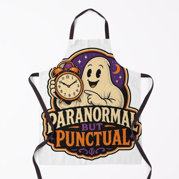 Item preview, Paranormal but Punctual designed and sold by Peak Pop Studio..