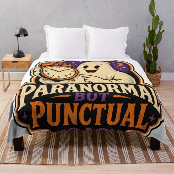Item preview, Paranormal but Punctual designed and sold by Peak Pop Studio..