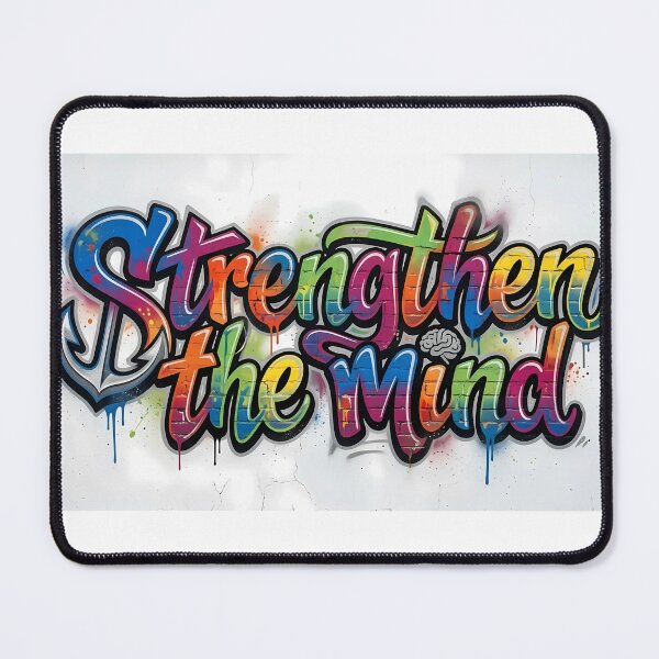 Item preview, Strengthen the mind text designed and sold by BlockBoy-JD.