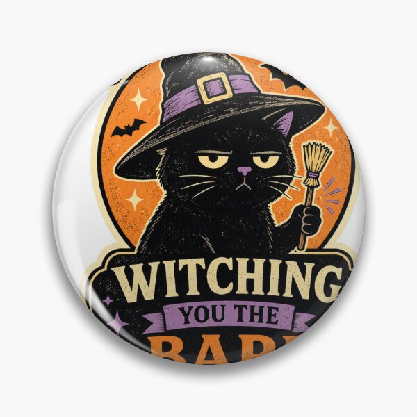 Item preview, Witching You the Bare Minimum designed and sold by Peak Pop Designs | Funny Gifts, Cozy Art & Cute Animals .