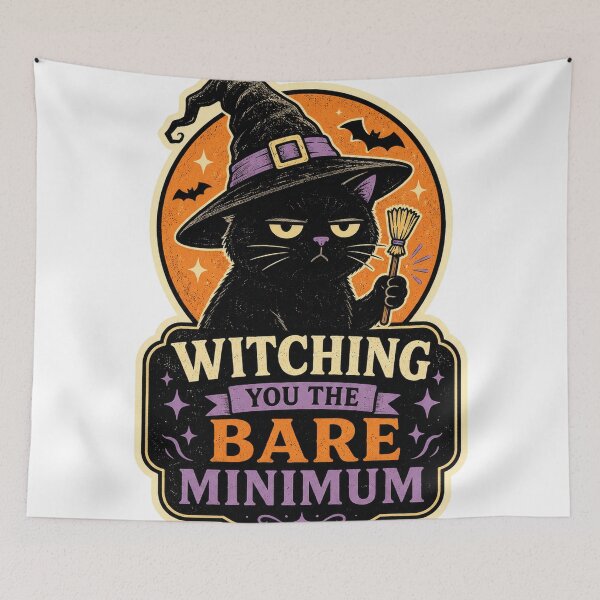Item preview, Witching You the Bare Minimum designed and sold by Peak Pop Studio..