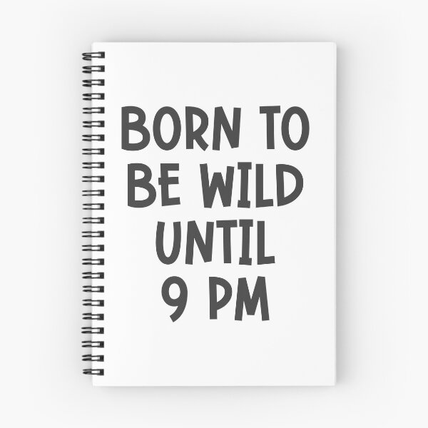 Item preview, Born To Be Wild Vintage Typography Design designed and sold by FoxFrame Studio.