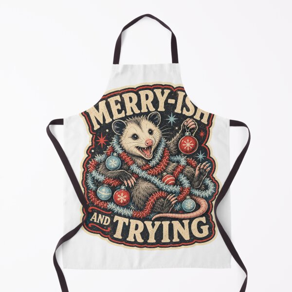 Item preview, Merry-ish and Trying designed and sold by Peak Pop Studio..