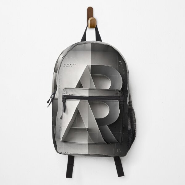 Item preview, Archetype of Simplicity: A Monochrome Typographic Study designed and sold by Artisan Finds Online.