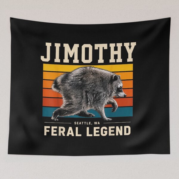 Item preview, Jimothy Raccoon Seattle Feral Legend Meme designed and sold by LASTIQUE-dd.