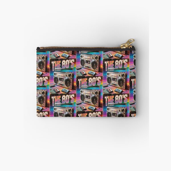Item preview, Totally Rad 80's VIBES Retro TV Neon Pop Culture Nostalgia Design designed and sold by WHITE FLAME PRINTS.