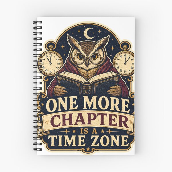 Item preview, One More Chapter Is a Time Zone designed and sold by Peak Pop Studio..