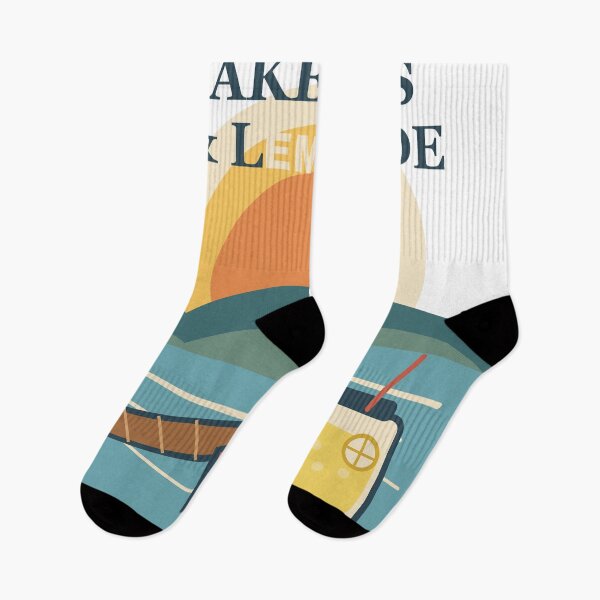 Item preview, Lake Days & Lemonade – Retro Summer Lake Design designed and sold by FlamoArt.