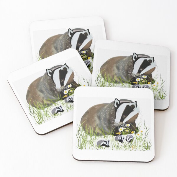 Item preview, Badger Family designed and sold by TinaJostDesigns.