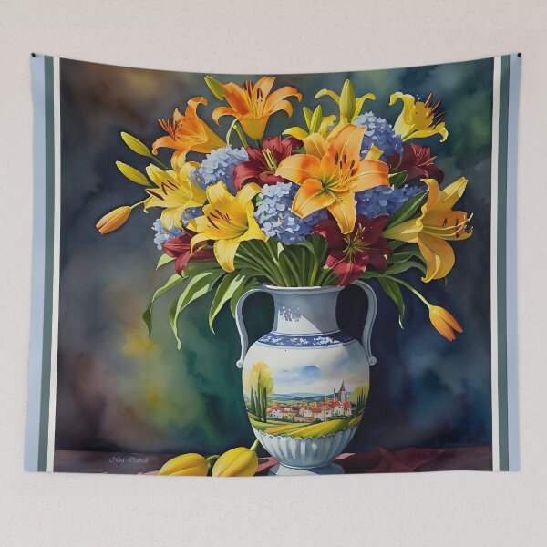 Item preview, The Vase of Flowers designed and sold by Nira Dabush.