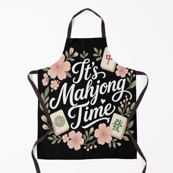 Item preview, Aesthetic Preppy Floral It's Mahjong Time Wreath designed and sold by haitrieuic96.