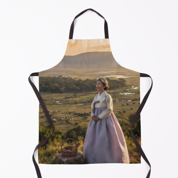 Item preview, Garden of Eden: A Hanbok's Vow of Coexistence in Ngorongoro designed and sold by SOOstudio73.