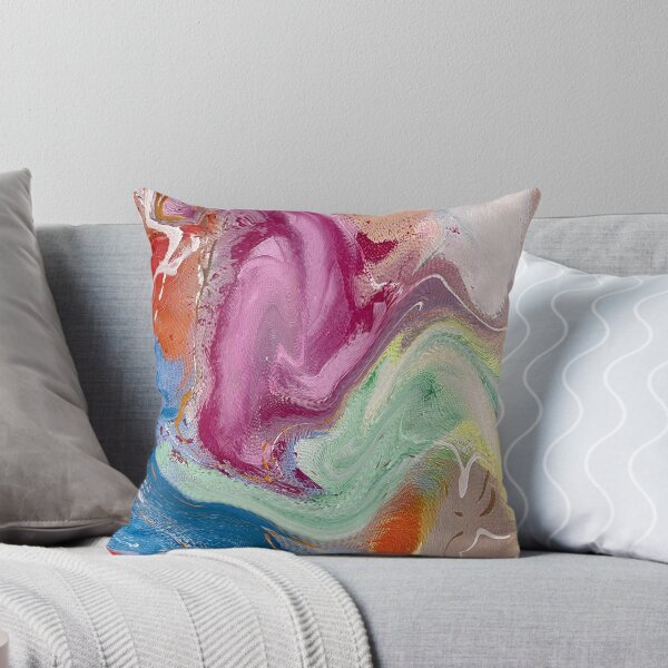 Item preview, Abstract artistic summer day in cheerful colors designed and sold by Susanna Schorr.